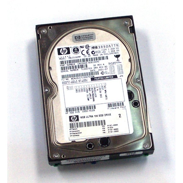 Disque Dur Hp SCSI 3.5 10Krpm 18 Gb 0950-4128