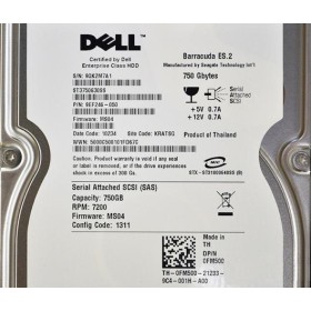 Disque Dur Dell SAS 3.5 7200rpm 750 Gb 0FM500