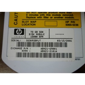 HP AB421-67001 72GB 3.5" HDD Refurb.