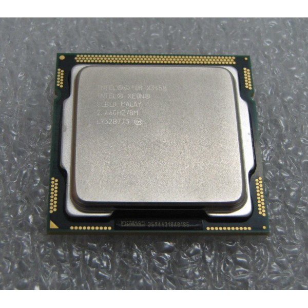 Processeur Intel Quad core X3450 : SLBLD 2.66 Ghz