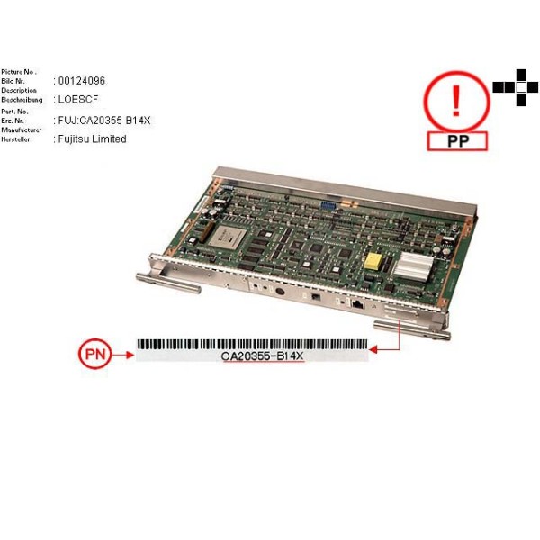 Placa Madre FUJITSU CA20355-B14X para