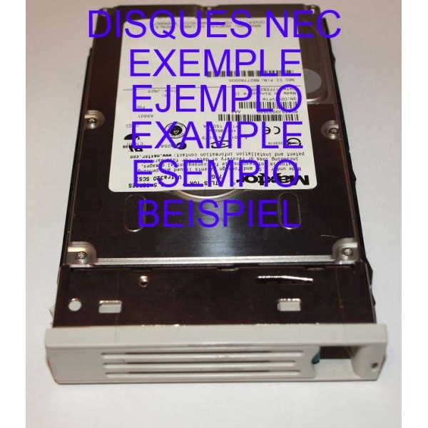  Disque Dur NEC 8036340100 SAS 2.5" 15Krpm 72 Gigas 