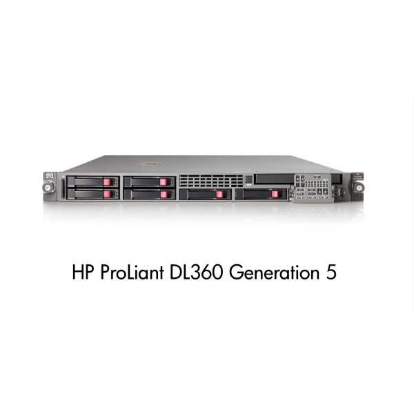  Serveur Hp Proliant DL360 G5 1 x Xeon Quad core E5320 1.86 Ghz 