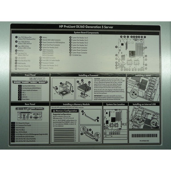 Used Server HP Proliant DL160 G5 serveur-occasion.com