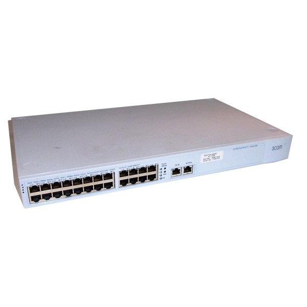 Switch 3COM 1730-010-000-5.02 24 Ports RJ-45 10/100