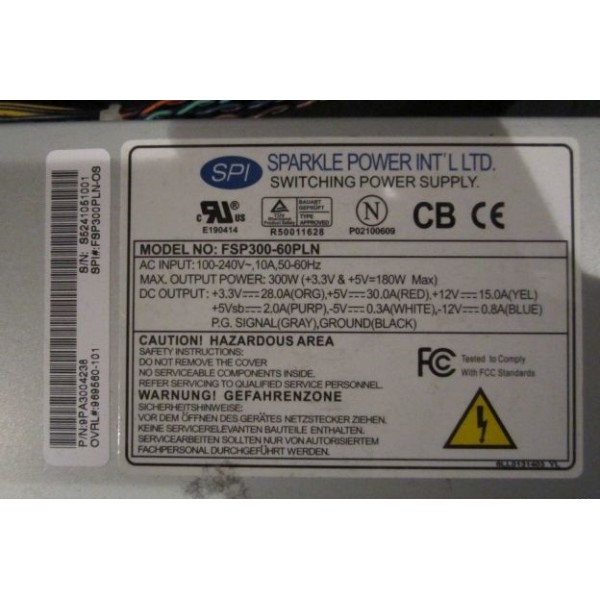 Used Power-Supply HP 9PA3004238 serveur-occasion.com