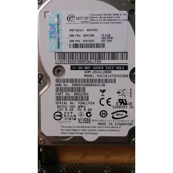 Used disk drive IBM 40K1052 serveur-occasion.com