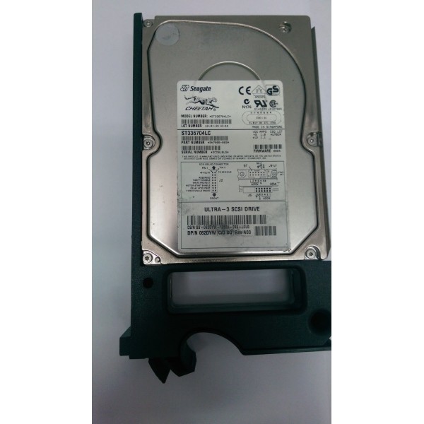 Disque Dur Dell 62DYW SCSI 3.5" 10Krpm 36 Gigas