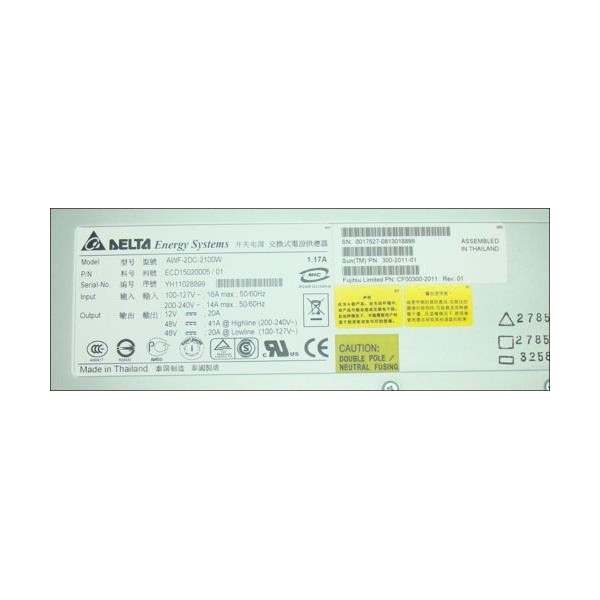 Fuente de Alimentacion SUN AWF-2DC-2100W para M4000/M5000