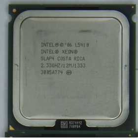 Processeur  Intel Quad core L5410 : SLAP4 2.33 Ghz