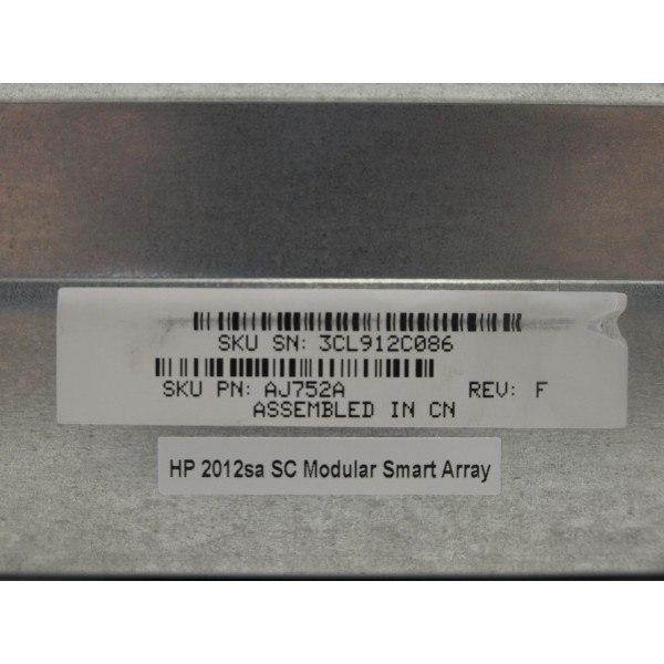 Used disk array HP MSA2000-AJ752A serveur-occasion.com
