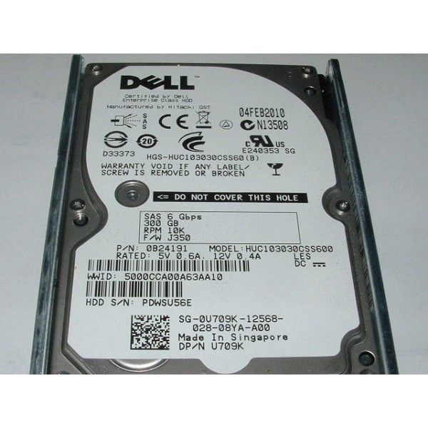 0U709K Disque dur DELL d'occasion