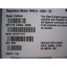 Sauvegarde ULTRIUM232 Hp DW064A