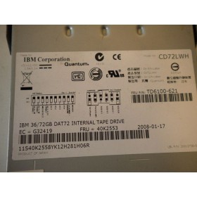 Sauvegarde DAT72 Ibm 40K2553