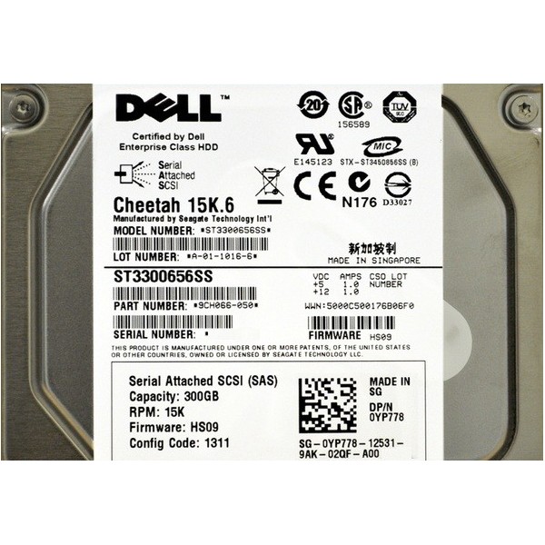 YP778 DELL DISK DRIVE    