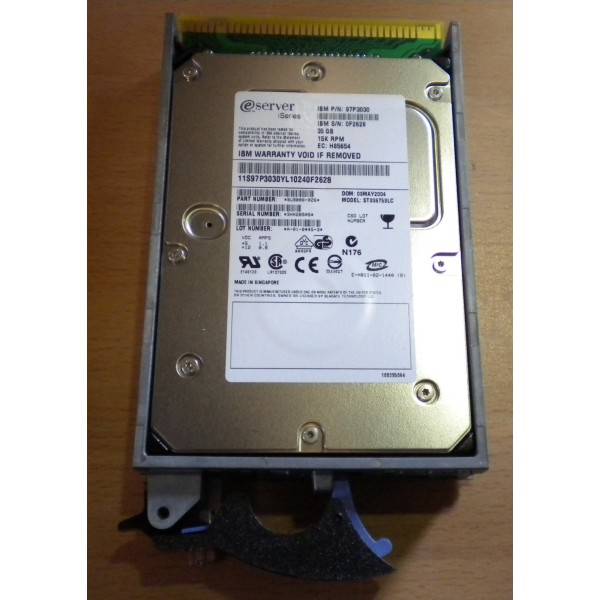 Disque Dur  Ibm SCSI 3.5 15Krpm 36 Gb 97P3030