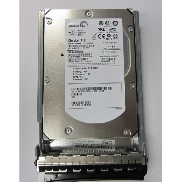 Disque Dur Dell SAS 3.5 10Krpm 72 Gb GM250