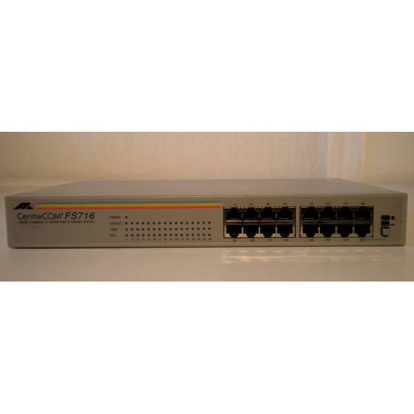 FS716 SWITCH 16 PORTS ALLIED TEL CENTRECOMFS716 