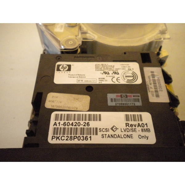 Unidad de cinta usada HP DLT8000 TH8AL-CC serveur-occasion.com