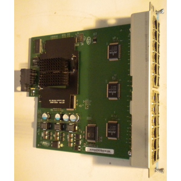 Used network module J8765A HP serveur-occasion.com