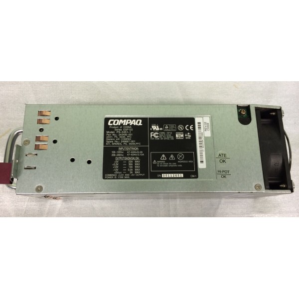 Alimentation pour HP Ref : 243406-001