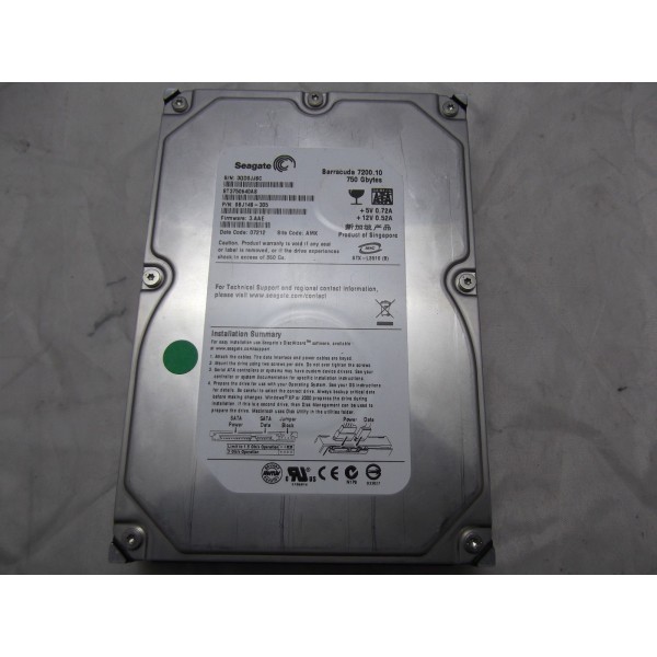 Disk drive SEAGATE ST3750640AS