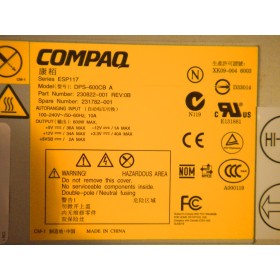 230822-001 ALIMENTATION HP ML530/570 231782-001 DPS-600CB