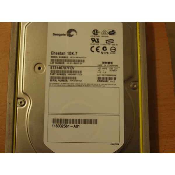 Disque Dur Dell/Emc Fibre 3.5 10Krpm 146 Gb WX843