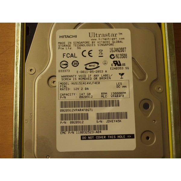 Used disk drive EMC PY611 serveur-occasion.com