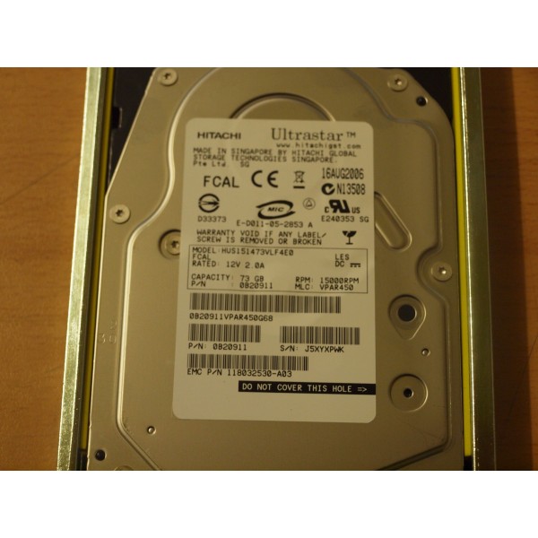 Disque Dur Dell/Emc Fibre 3.5 15Krpm 72 Gb GR470