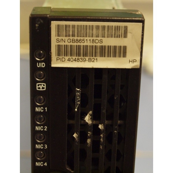 Serveur Hp BL25P 1 x Opteron Dual core 2218 2.60 Ghz