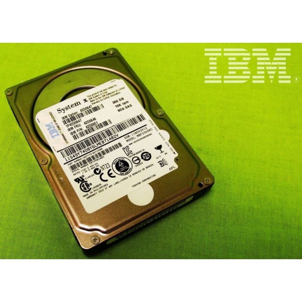 Disque Dur IBM 300 Gigas SAS 15krpm 2.5 6 Gbps