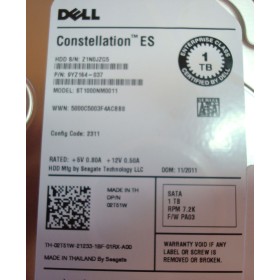 Disco duro DELL 2T51W 1000 Gigas SATA  3.5" 7200 Rpm