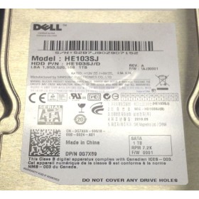Disque Dur Dell G7X69 SATA II 3.5" 7200rpm 1000 Gigas