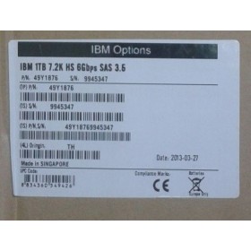 Disque Dur IBM 1 Terra 49Y1876 SAS 3.5" 7200 Rpm With Tray
