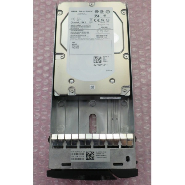 450GB 15K 3 5 SAS HDD W/TRAY FOR PS4000XV/PS6000