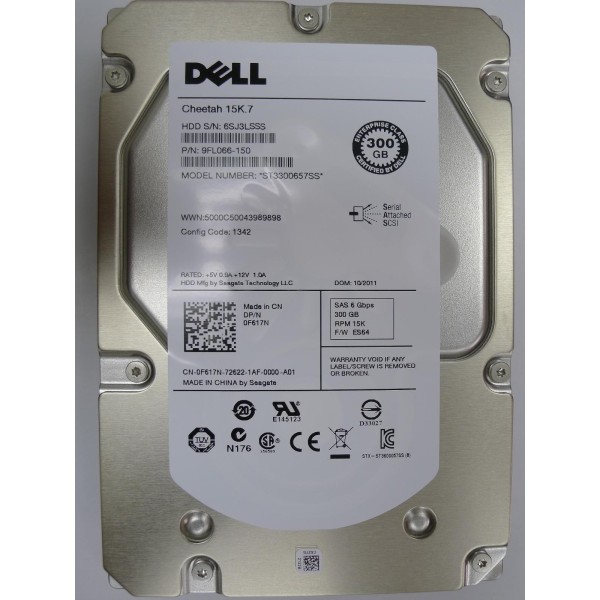 Disk drive DELL F617N