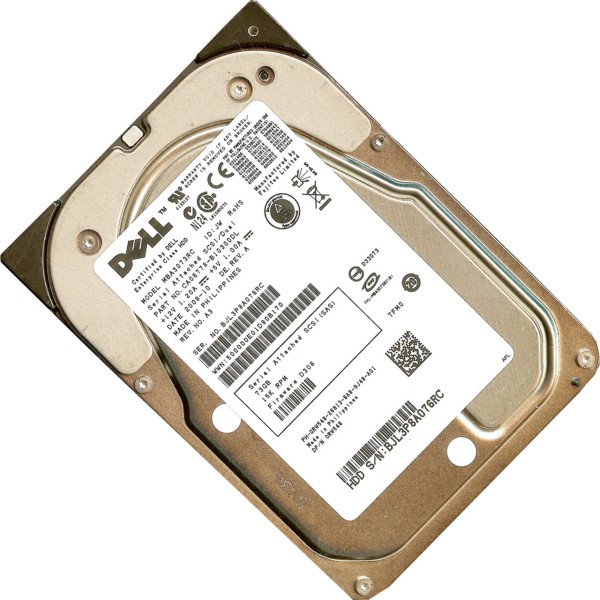 Disque dur DELL RW548 SAS 3.5 15 Krpm 72 Gigas