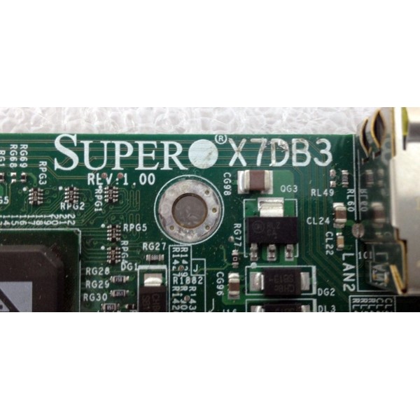 Motherboard Supermicro SuPoweredge rmicro  X7DB3