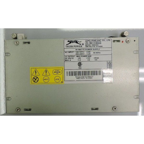 Alimentation pour IBM  Ref : 094D201