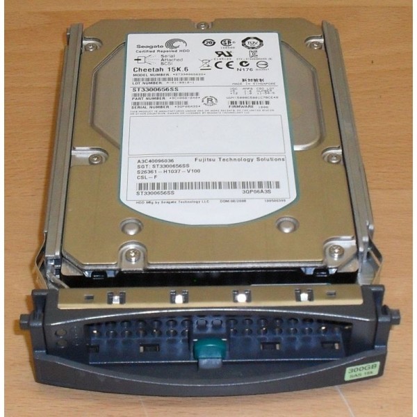 Disco duro SEAGATE ST3300656SS 300 Gigas SAS 3.5" 15 Krpm