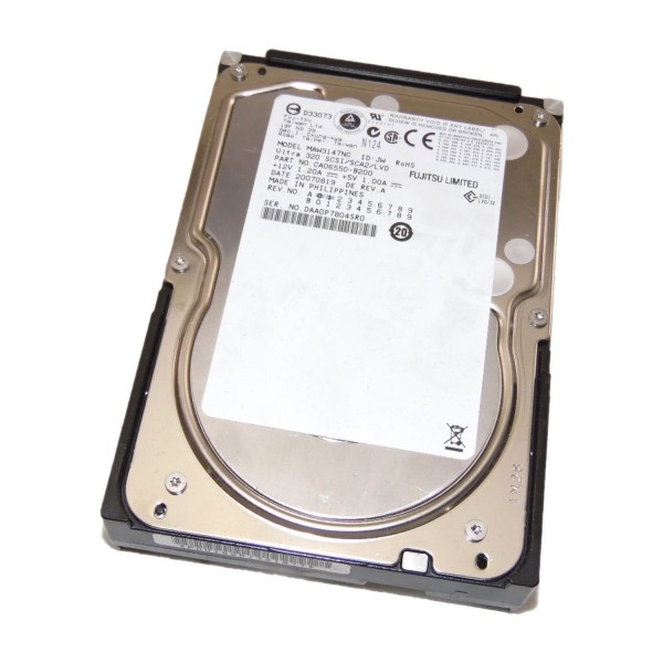 NEC Disk drive MAW3147NC 146 Gigas SCSI 3.5" 10 Krpm