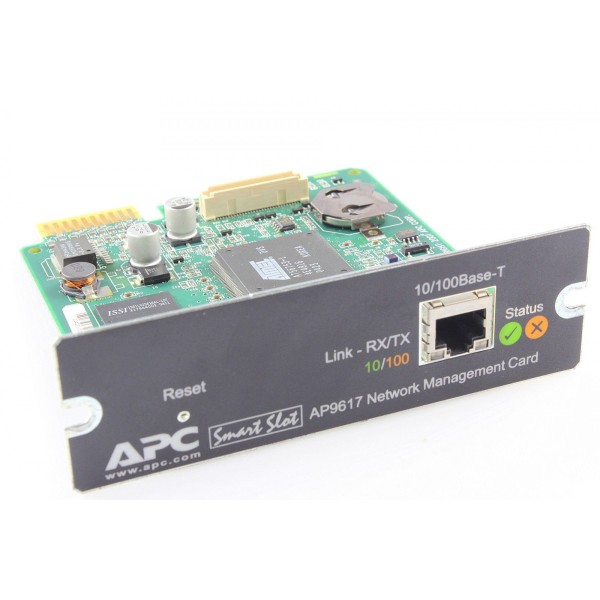 APC SMART UPS AP9617 slot carte de gestion réseau 10/100