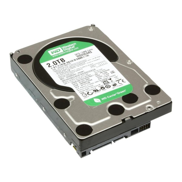 Disque Dur WD SATA 3.5 7200 Rpm 2000 Gb WD20EARS