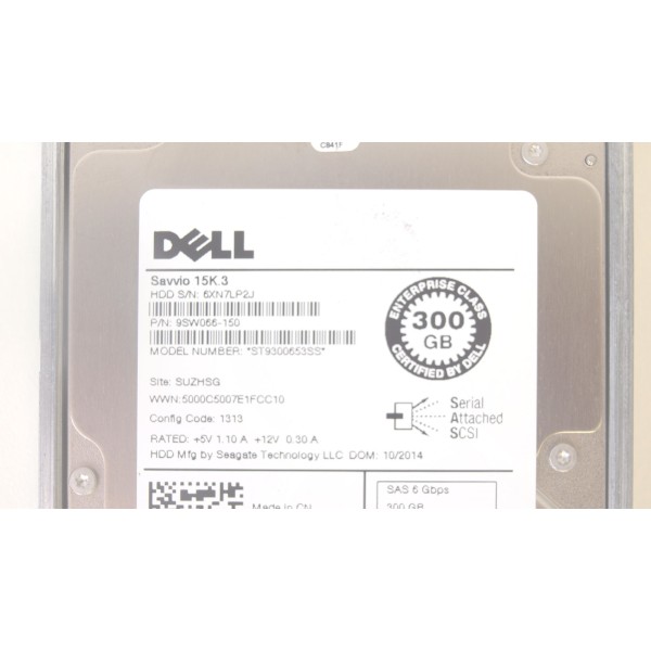 Dischi DELL H8DVC 300 Gigas SAS  2.5" 15 Krpm