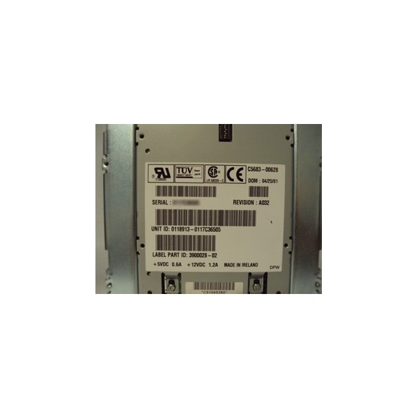 Tape Drive DDS4 SUN 3900028-02