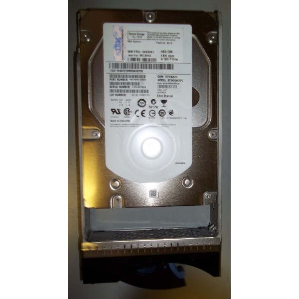 IBM Disk drive 44X2451 450 Gigas FIBRE 3.5" 15 Krpm