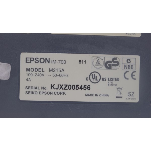 EPSON POS IM-700 + TM-T88 Printer + M58DD Testés OK