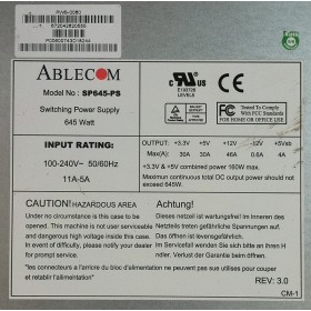 Alimentation pour Ablecom Ref : SP645-PS