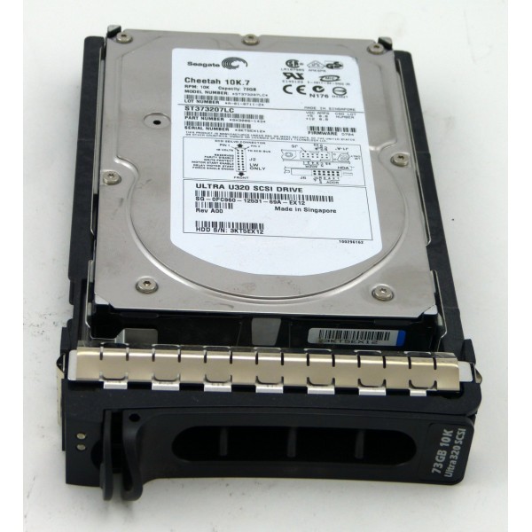 Hard Drive DELL FC960 SCSI 3.5" 72 Gigas 10 Krpm